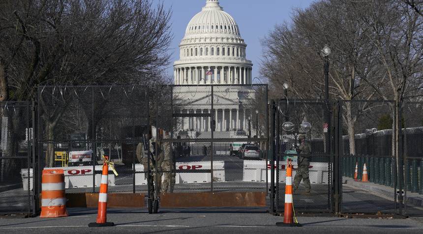 The Capitol Fencing Is Starting to Come Down, and the Political Hacks Are Finally Admitting the Obvious