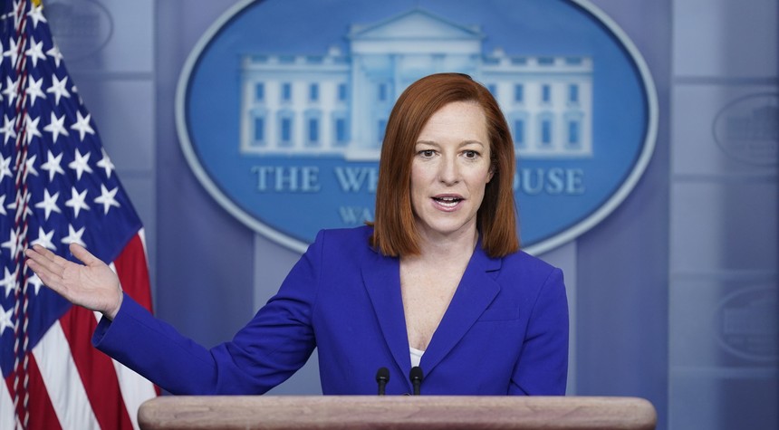 Jen Psaki Stumbles Upon the Real Issue With the White House Dog-Biting Story (and It Ain't the Dogs)