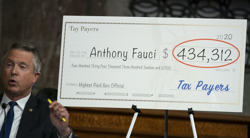 Senator Who Fauci Called a 'Moron' Gets the Last Laugh by Uncovering Fauci's Financial Records