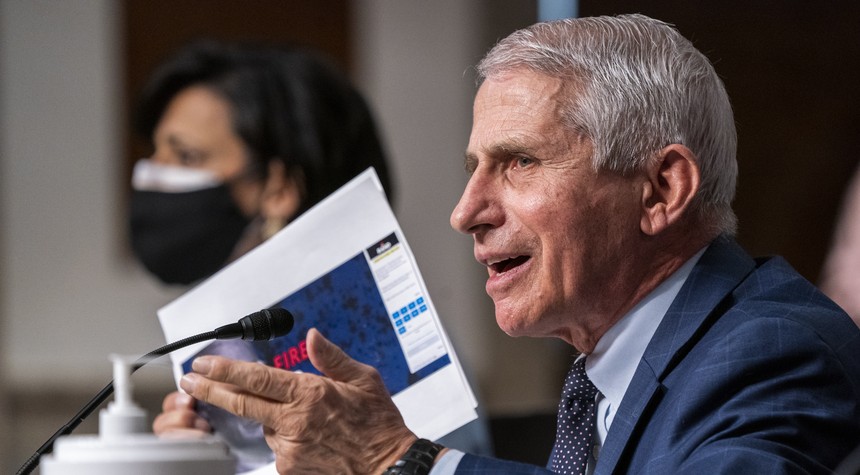 Dr. Fauci Reappears to Flex His Tyrannical Muscles