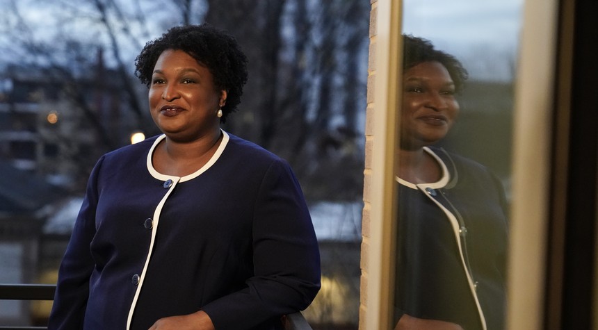 The Stacey Abrams Mask Controversy Deepens as More Photos Surface