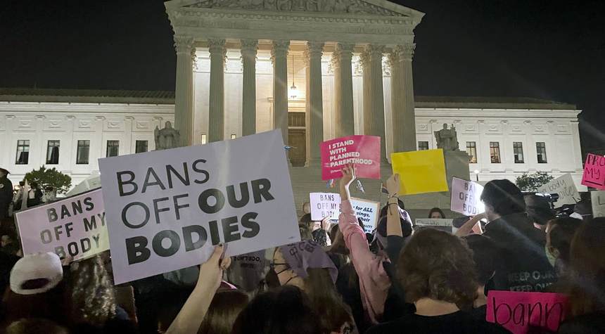 The Left's Penchant for Self-Hatred and Destruction Manifests at the Supreme Court Protests