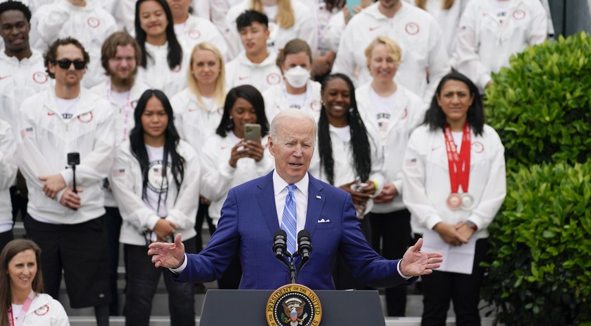 Joe Biden Embarrasses Himself in Cringe Moment During Event Honoring Paralympic Athletes
