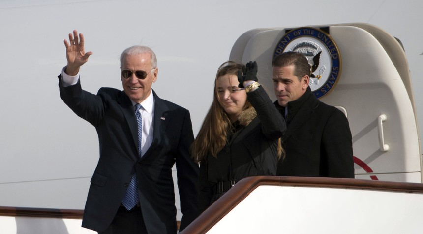 New: Voicemail Busts Joe Biden From His Own Mouth Calling Son About Chinese Biz Dealings
