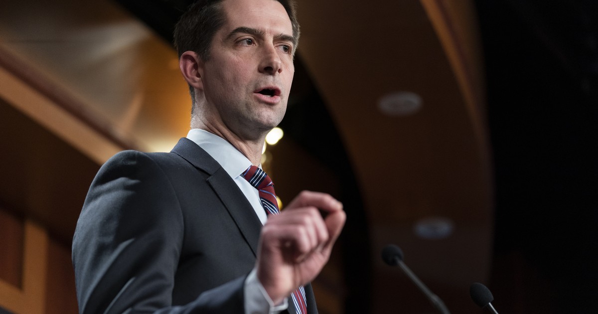 Tom Cotton Takes a Pass on the 2024 Presidential Sweepstakes - Vimarsana News