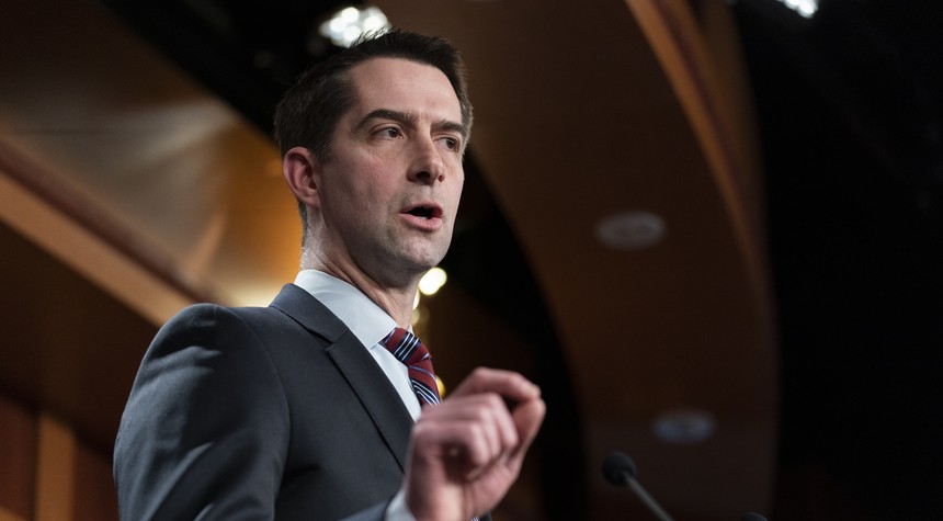 Tom Cotton Drops Scathing Midterm Message on Biden, DOJ After Inaction on SCOTUS Home Protests