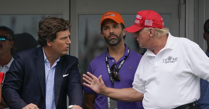 Fox News' Tucker Carlson/Donald Trump/LIV Golf