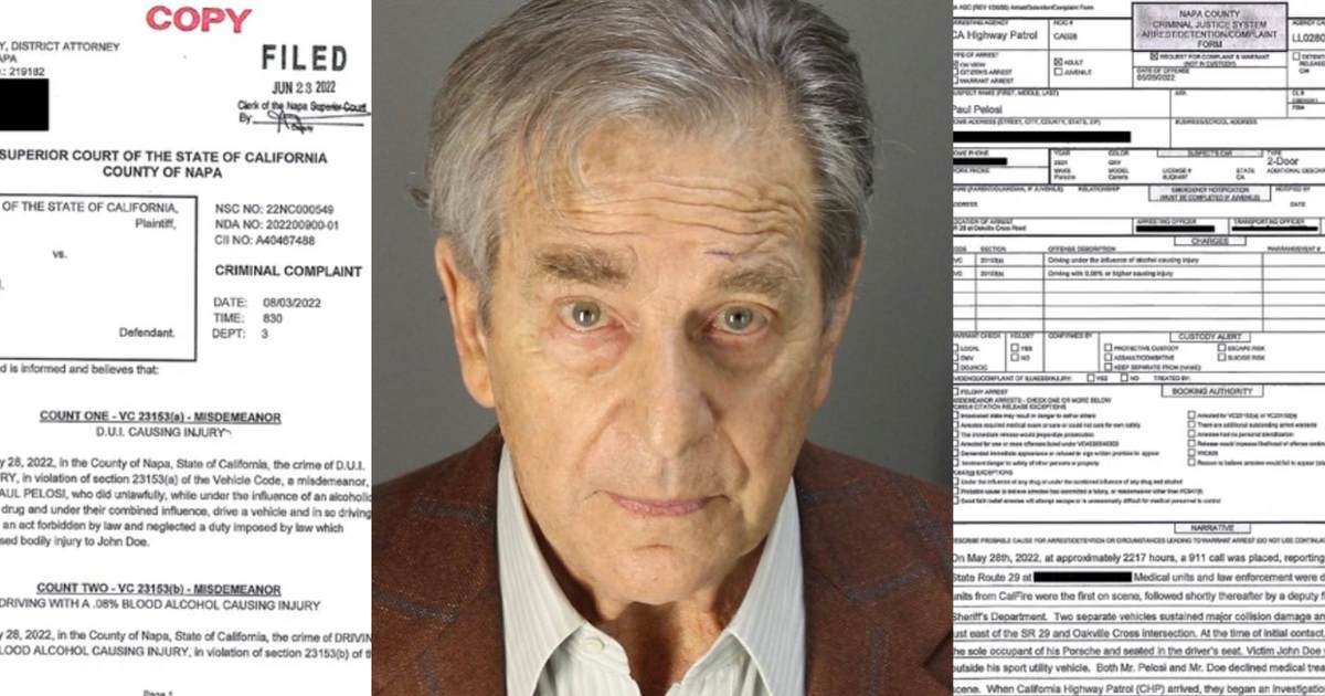 Paul Pelosi kicked out of lifetime membership in California Highway Patrol association - Vimarsana News