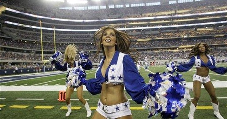 Cheerleader der Dallas Cowboys