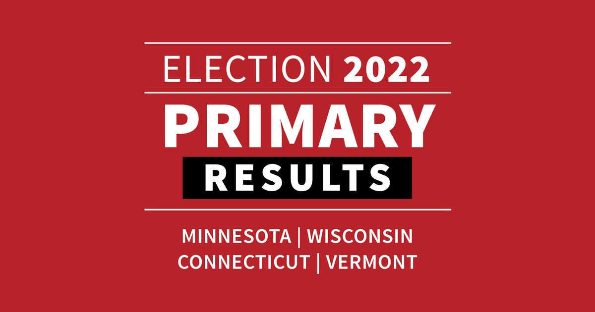 LIVE ELECTION RESULTS: Connecticut, Minnesota, Vermont, Wisconsin - Vimarsana News