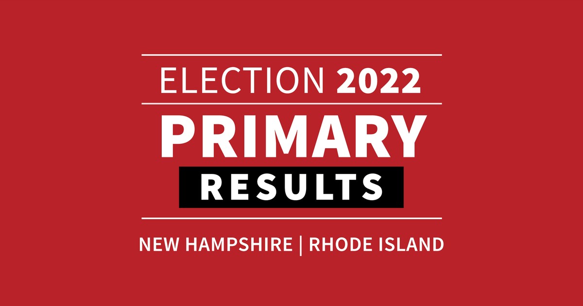 LIVE ELECTION RESULTS: New Hampshire and Rhode Island - Vimarsana News