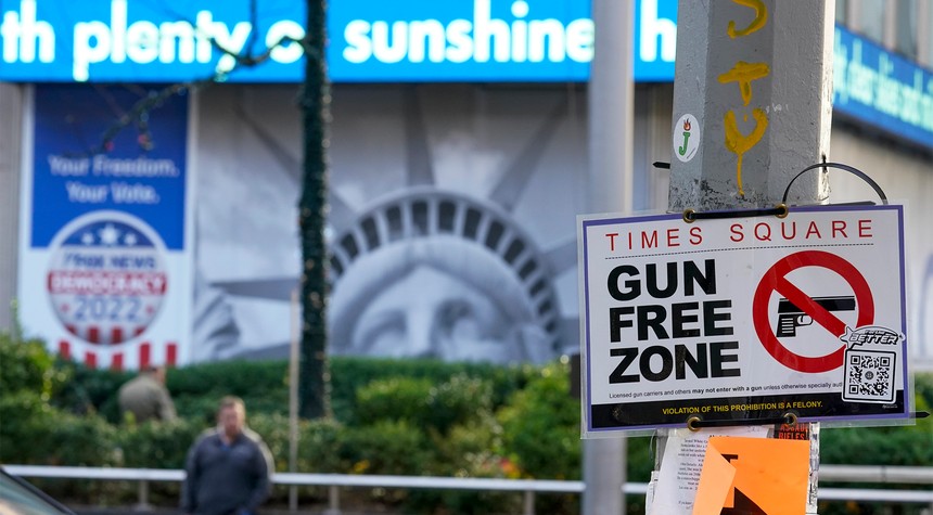 The New York Times discovers signs don't stop shootings