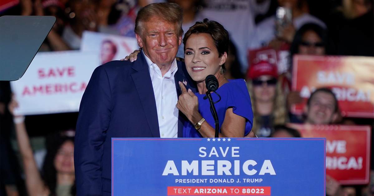 Trump to Arizona Voters: 'Don't Leave the Line' - Vimarsana News