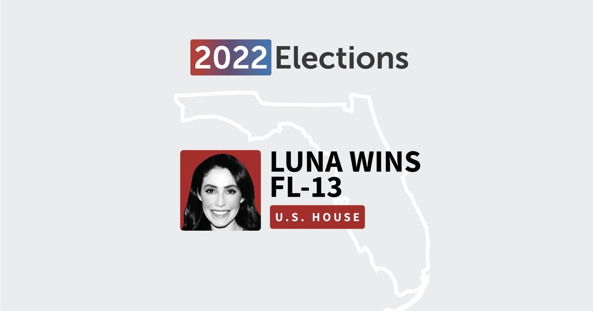 BREAKING: Critical Pick-up for GOP in FL-13 as Anna Paulina Luna Wins - Vimarsana News