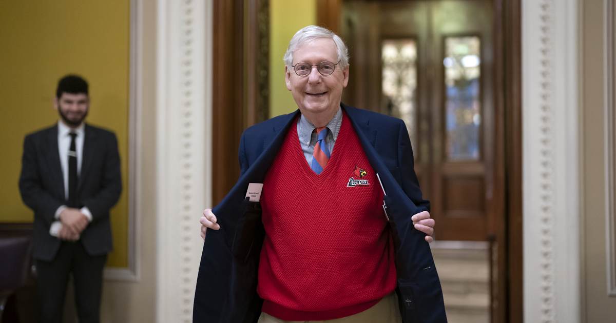 No, Daniel Cameron's Loss in Kentucky is Not Mitch McConnell's Fault - Vimarsana News