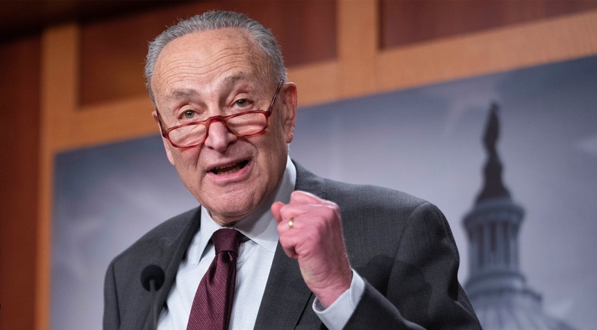 Chuck Schumer Steps on Rake in Curious Statement on Donald Trump's Indictment