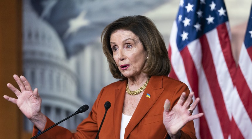 Nancy Pelosi Has a Broken Clock Moment on Inflation, Calls for Less Dependence on 'Product Coming From Overseas'