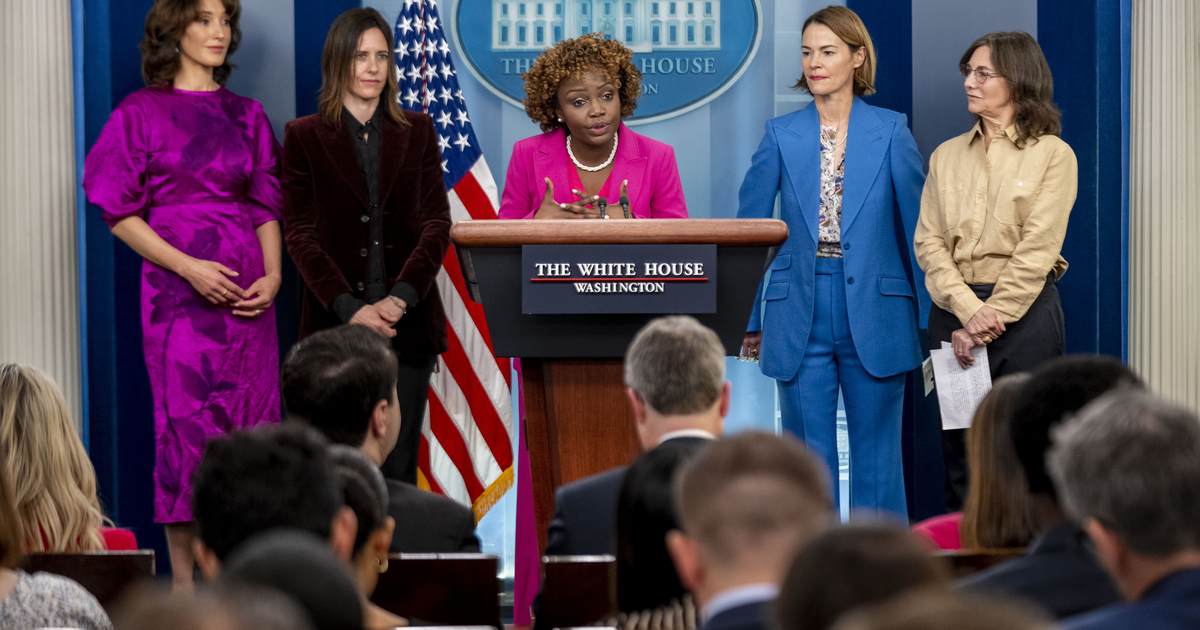 Watch: Karine Jean-Pierre's Cringe 'Lesbian Visibility' Lecture Stuns WH Press Corps Into Silence - Vimarsana News
