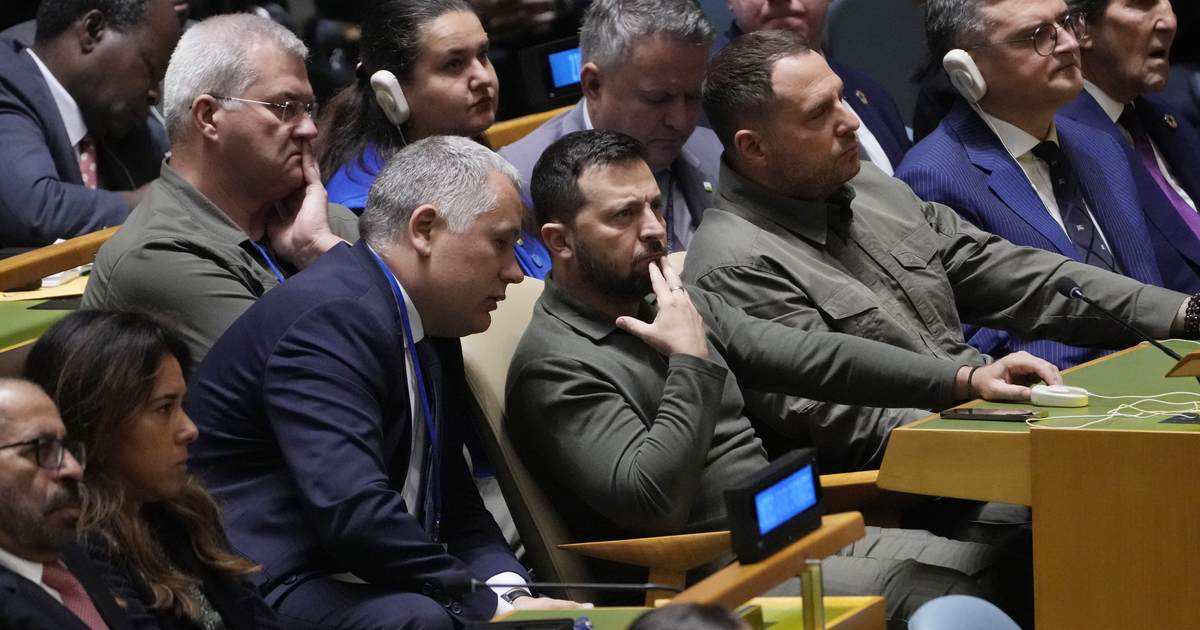 Really? The man fighting a war against Russia goes to New York and speaks at the U.N. on climate change - Vimarsana News