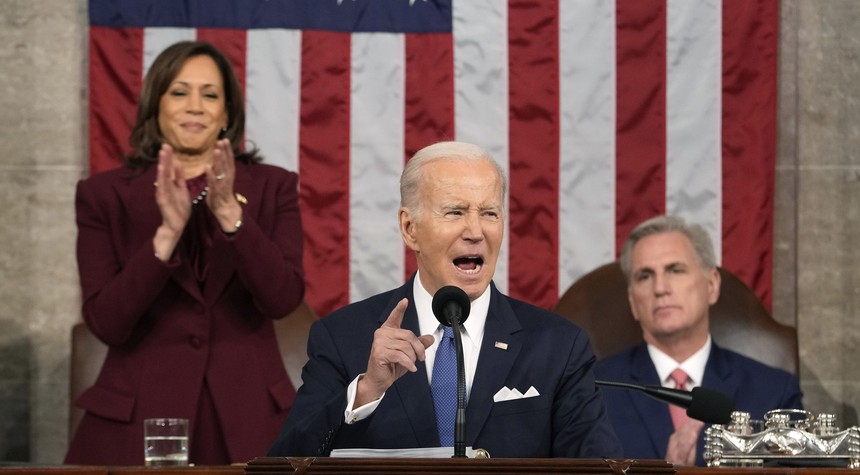 Joe Biden's State of the Union Gets Off to a Rough Start, Kevin McCarthy's Face Is Priceless