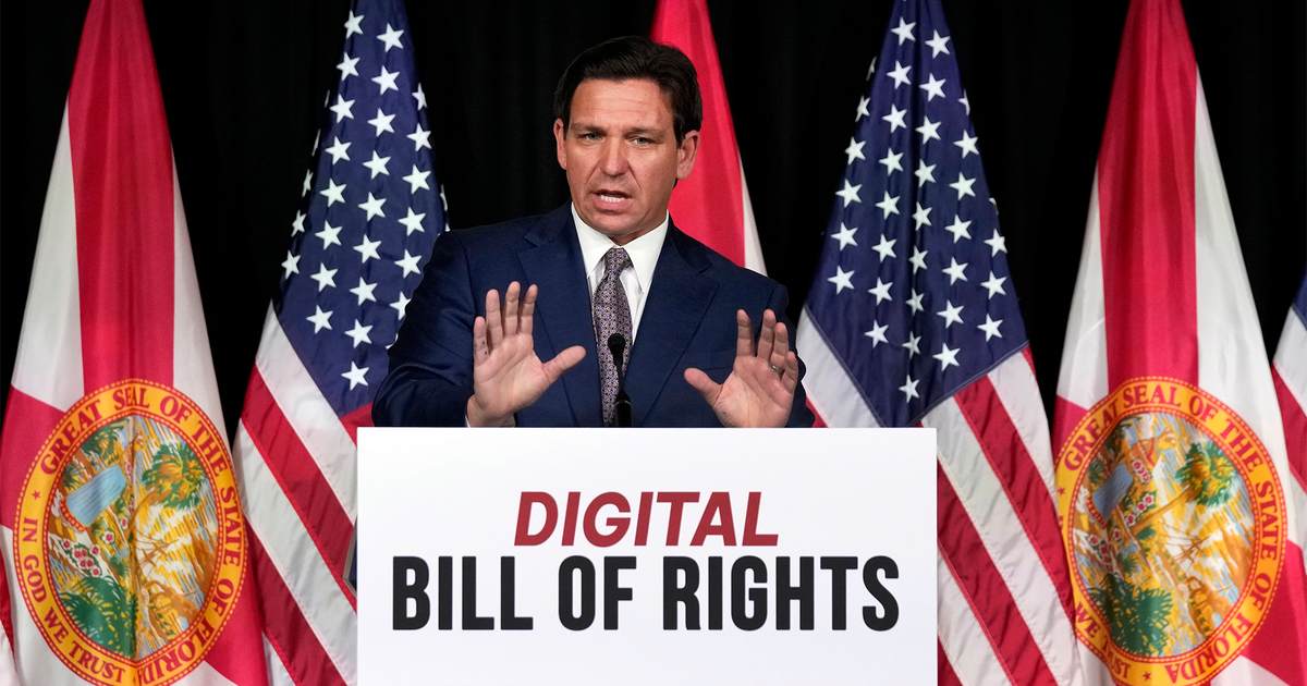 DeSantis Signs 'Digital Bill of Rights' Law to Protect Floridians Against Big Tech Censorship – RedState - Vimarsana News