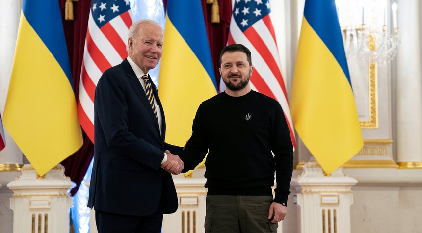 Biden Admin Sends Ukraine Another $2.1B in Military Aid Citing 'Unwavering Support,' Zelensky Says Thanks