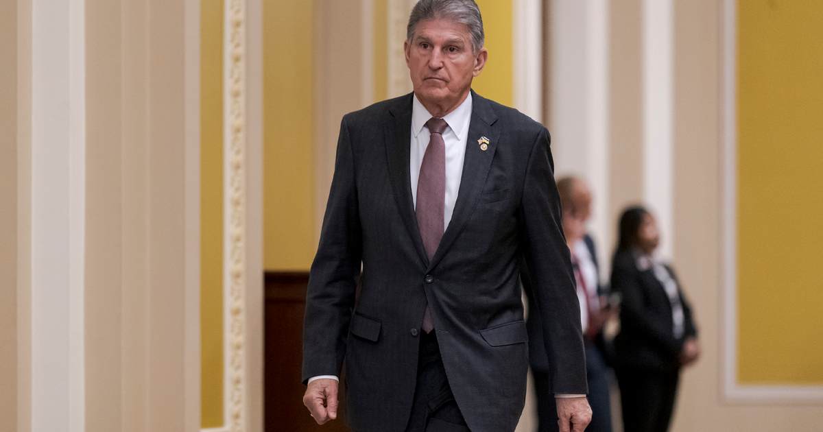 Joe Manchin: Call your office - Vimarsana News