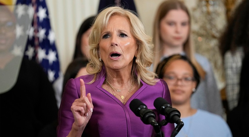 Jill Biden Has Truly Pathetic 'Please Clap' Moment, WH 'Record' Fails to Reflect It