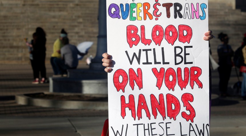 Kansas Legislature Overrides Governor's Veto of Transgender Bathroom Bill, and the Left Freaks Out