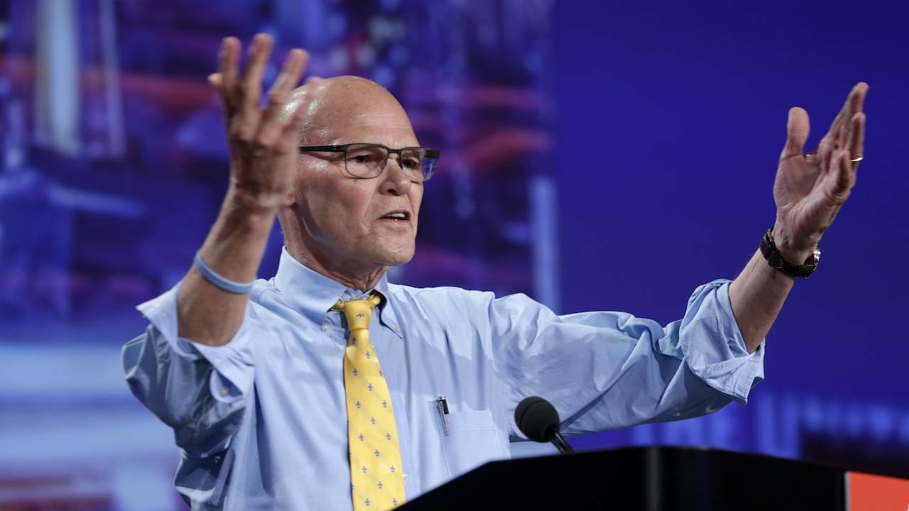 'This Train Is Leaving the Station': Carville Says the Investigations into Trump Can't Be Stopped