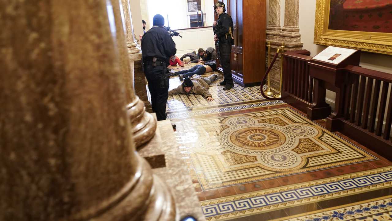 New Footage Yields More Questions Regarding the Woman Shot And Killed Inside the Capitol Yesterday - Vimarsana News