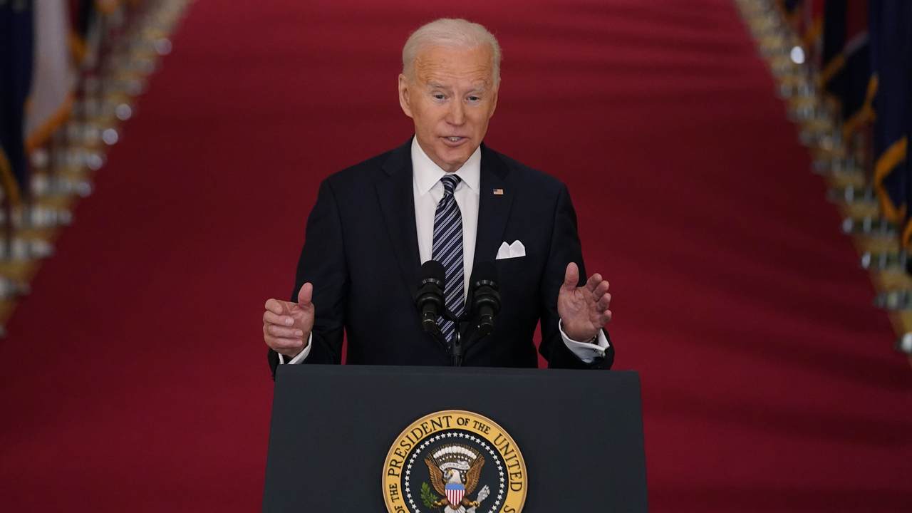 Biden's First National Address Eerily Seeks to Wipe Away ANY of Trump's Successes with Pandemic - Vimarsana News