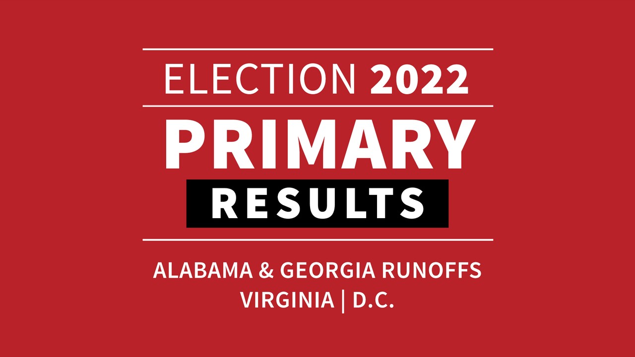LIVE RESULTS: Runoffs in Alabama and Georgia Plus Primaries in Virginia and D.C. - Vimarsana News