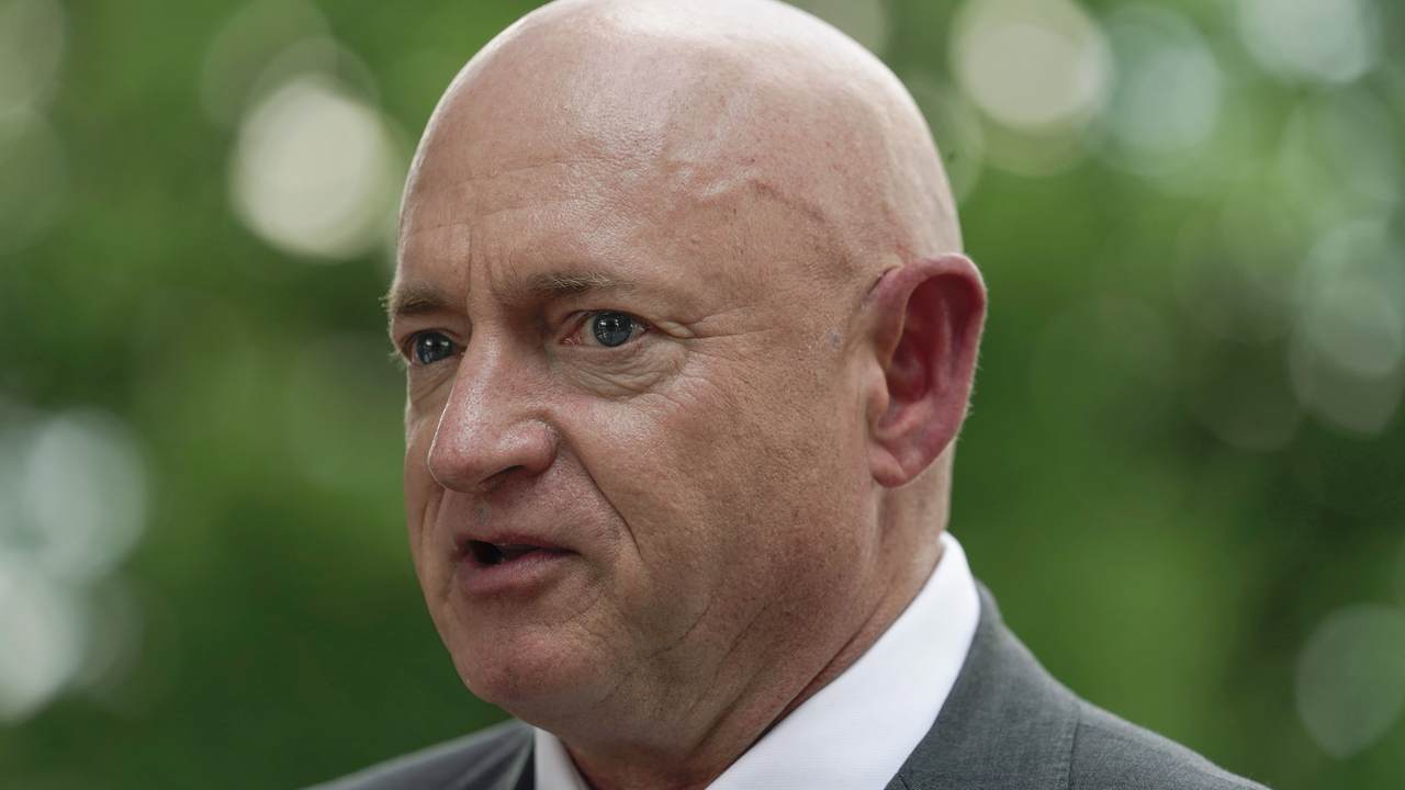 Sen. Mark Kelly Short Circuits When Asked About Joe Biden's Job Performance – Townhall